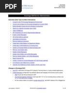 Exchange SelfServAdmin Gd