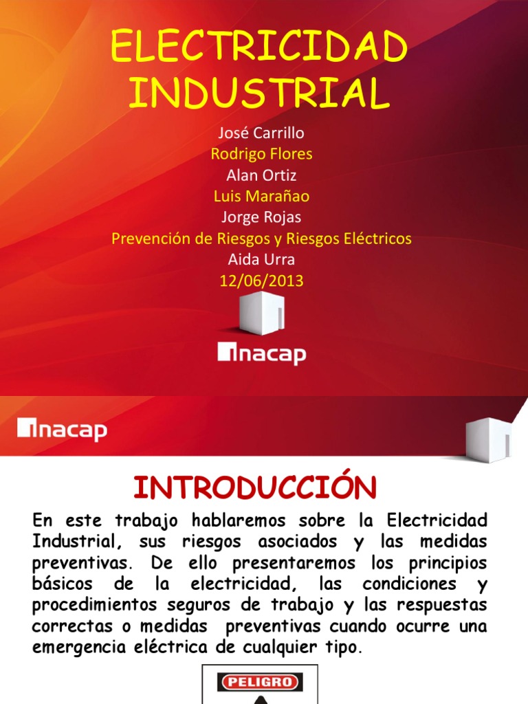 Electricidad Industrial | PDF | Electricidad | Ingenieria Eléctrica