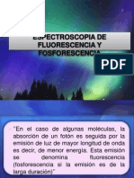 Espectroscopia Fluorescencia y Fosforescencia Técnicas Análisis