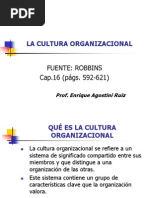 Elementos de La Cultura Organizacional | PDF | Cultura organizacional ...