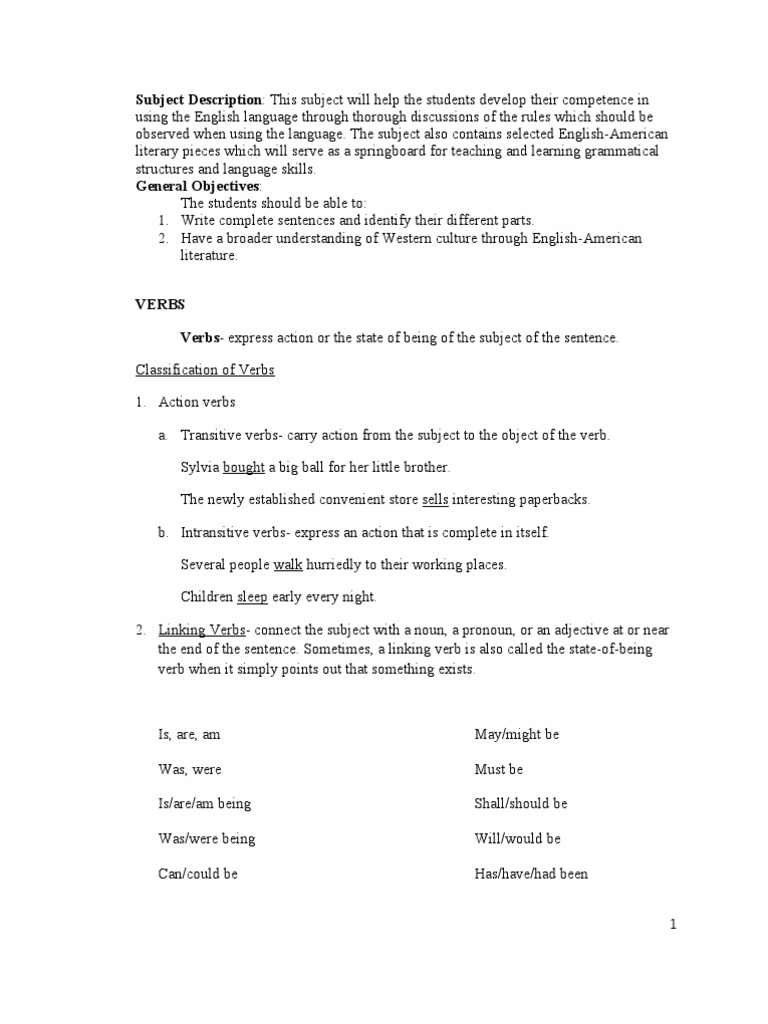 Comprehensive English Grammar Guide | PDF | Verb | Adjective