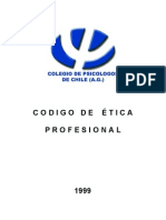 15 Código de Ética Colegio de Psicólogos de Chile