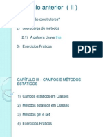 P3-CAPÍTULO 3 – CAMPOS E MÉTODOS ESTÁTICOS