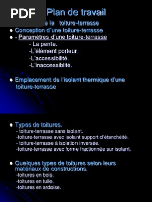 Da C Finition De La Toiture Terrasse Toit Isolation Thermique