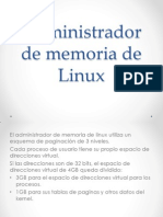 Administrador de Memoria de Linux