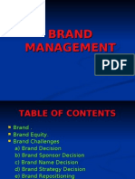 Brand Management