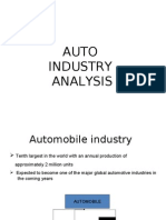 Auto Industry Analysis