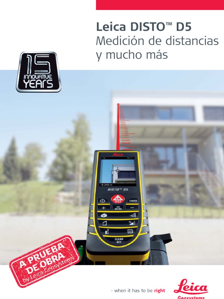 Catalogo Disto D5 | PDF | Tecnología