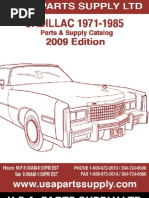 Download  Cadillac 1971-1985 Catalog USA PARTS by CatalinSS SN147856813 doc pdf