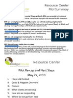 Resource Center PPT PilotOverviewwithSummary