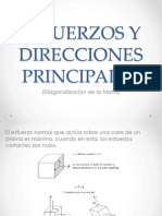 Esfuerzos y Direcciones Principales