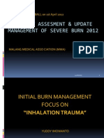 Inhalation Trauma, Burn 2012