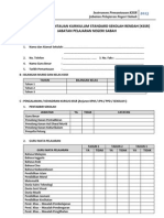 INSTRUMEN PEMANTAUAN KSSR Sekolah Rendah