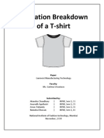 21548667 T Shirt Operation Breakdown