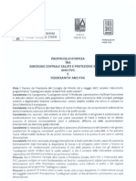 Protocollo d'intesa sulla ristorazione collettiva, Monfalcone, 5 ottobre 2009