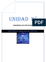 Unidad IV Seguridad en Ing. de Software