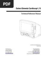 Cardiocap 5 Service Manual