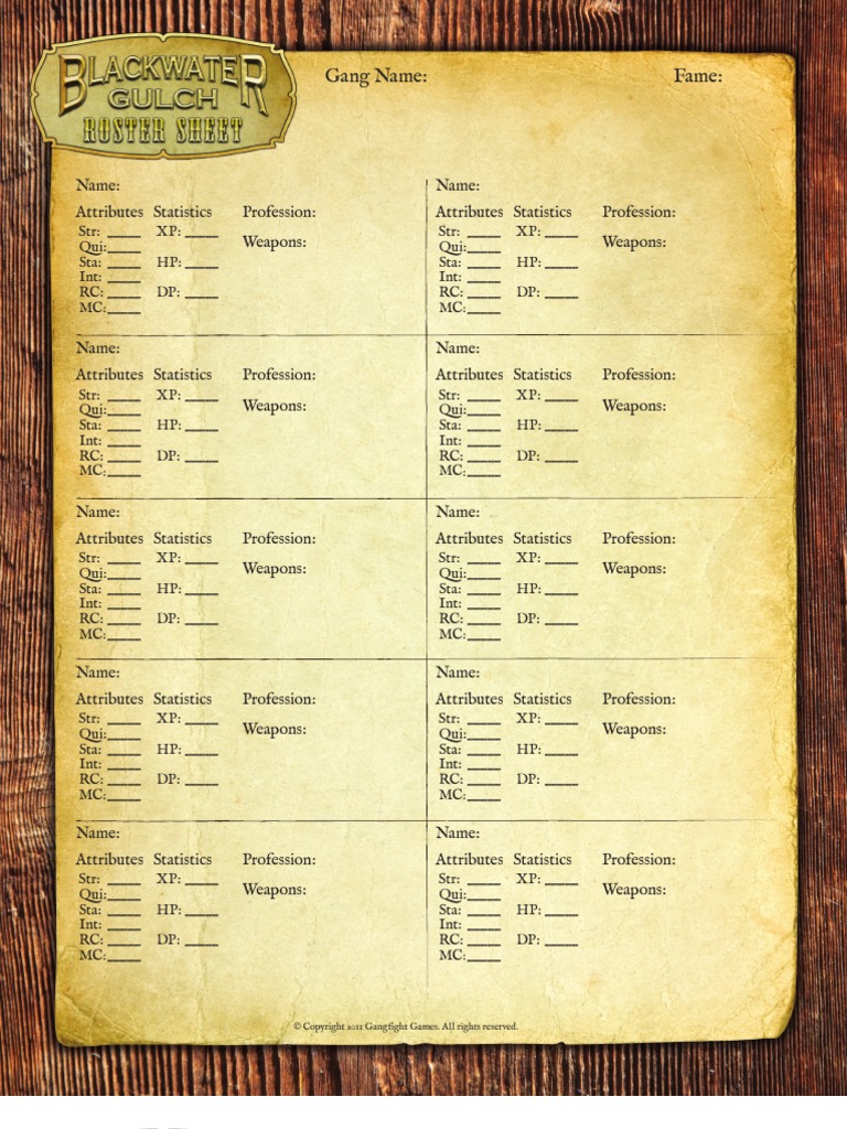Roster | PDF