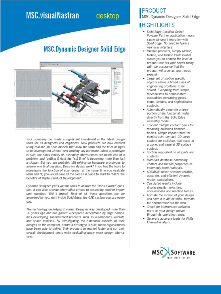 DynamicDesigner For Solid Edge | PDF | Art | Computers