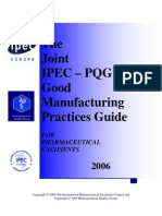 IPEC PQG GMP Guide 2006 PDF