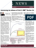 Announcing The Release of F.A.S.T. CBM™ Version 2.6: Fall 2006