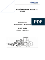 Operación y Mantenimiento RL-852-TSL 2.6 PDF
