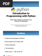 Introduction To Programming With Python