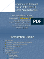 Load Distribution and Channel Assignment in IEEE 802.11 Wireless Local Area Networks