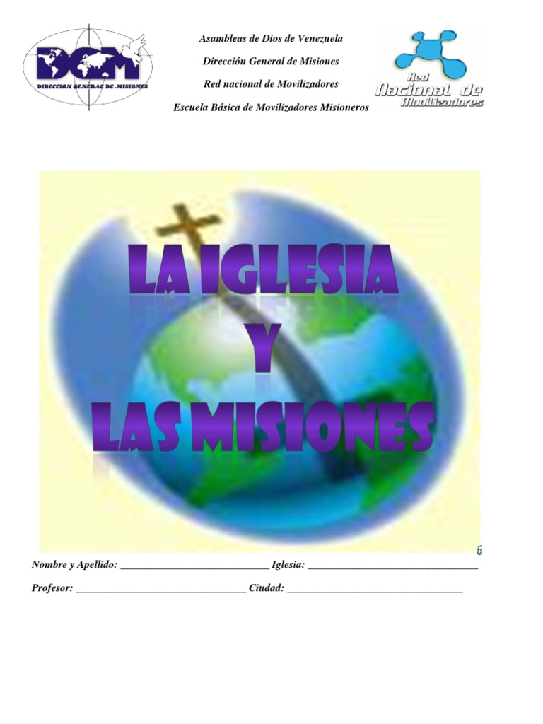 Misión de la Iglesia: Alcance y Estrategias | PDF | Misionero | Iglesia ...