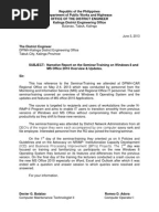 Yes o annual accomplishment report sample image