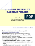 Stabilni Sistemi Za Gasenje Pozara