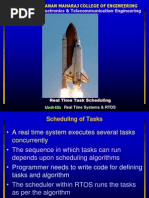 ESD UNIT III Lecture 03 Task Scheduling Rate Monotonic