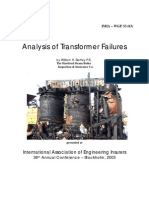 Analysis of Transformer Failures - (By William Bartley 2003)