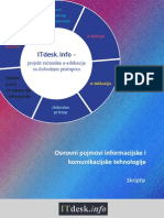 Informacijska I Komunikacijska Tehnologija Skripta (IT Desk)