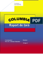 Marketing International - Raport de Tara - Columbia