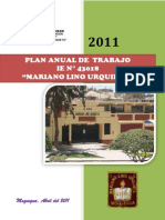 Plan Anual de Trabajo 2011 - I.E. #43018 Mariano Lino Urquieta - Pdfpirate - Org - Unlocked