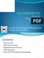 ISO 20000 & ITIL v3