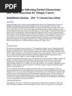 Download Rehabilitation Following Partion Glossectomy and Neck Dissection by notmelbrooks SN14797815 doc pdf