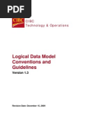 Logical Data Model Conventions 16143327