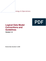Logical Data Model Conventions 16143327