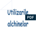 Utilizarile alchinelor