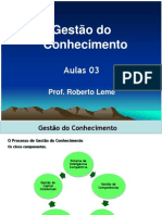 Gestão Do Conhecimento: Aulas 03