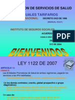 Que Es Manual Tarifario Iss 2004