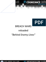 Breach Wars Reloaded: "Behind Enemy Lines"