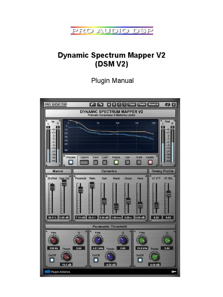 Dynamic Spectrum Mapper v2 Manual en | PDF | Equalization (Audio ...
