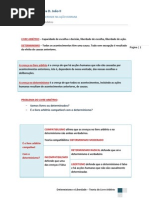Determinismo e Liberdade