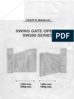 SW200 User Manual