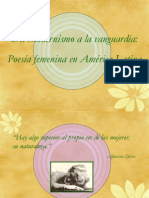 Poesía femenina