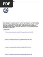Download 15 Manuales Online de Reparacon y Servicio Para Autos Volkswagen by Aguaviva NJ Nj SN148011786 doc pdf