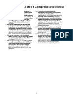 USMLE Step I Comp Review Term List